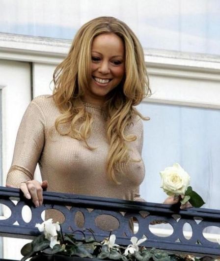 Mariah Carey Nipples  nude photo