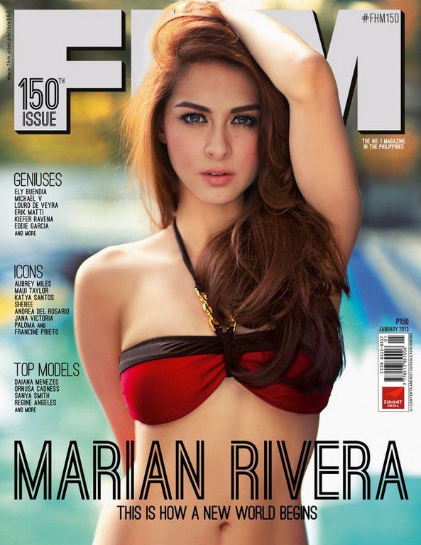 Marian Rivera Fhm 2013  nude photo