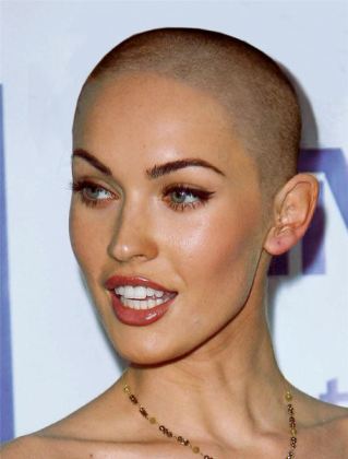 Megan Fox Bald  nude photo