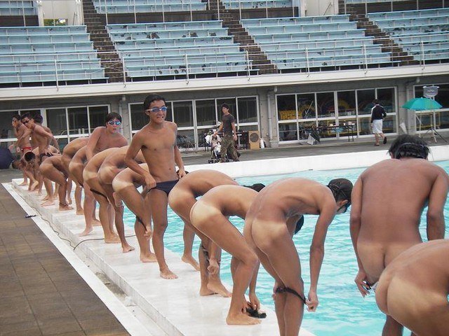 Naked Boys Swim Team Nude  nude photo