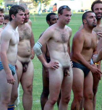 Naked British Rugby Players  nude photo