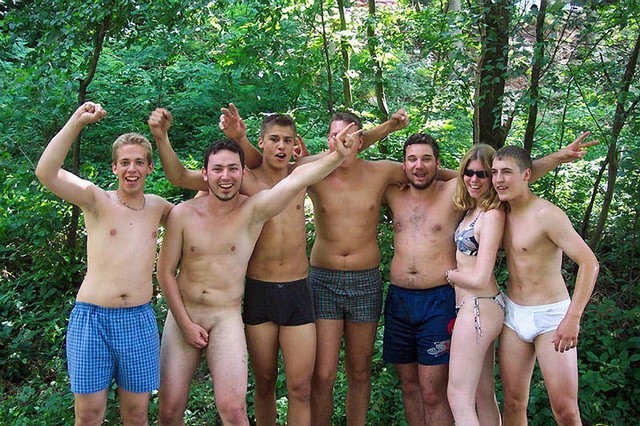 Naked People Peeing  nude photo