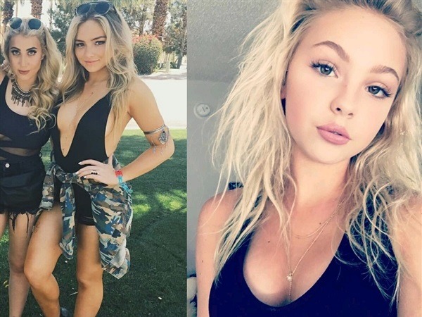 Natalie Alyn Lind And Jordyn Jones Compete For Attention  nude photo