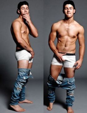 Nick Jonas Calvin Klein  nude photo