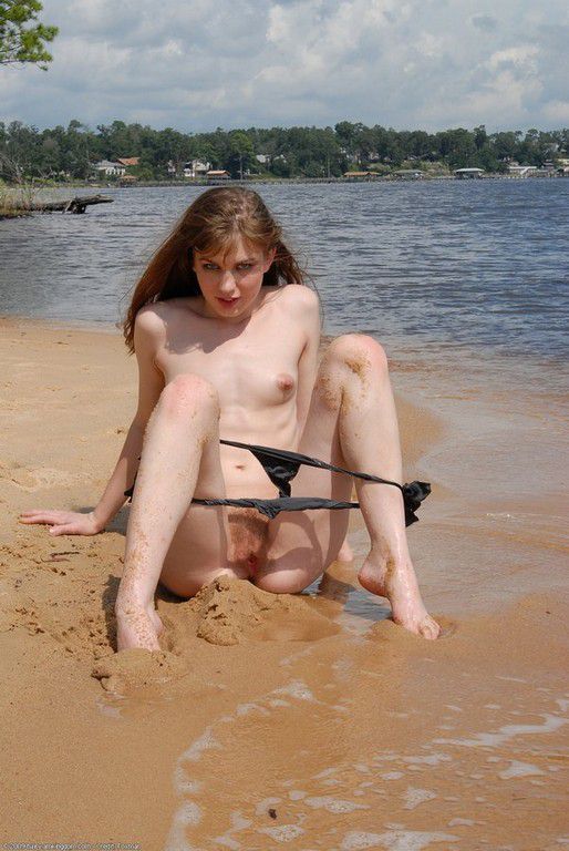 Nude Beach Hairy Pussy  nude photo