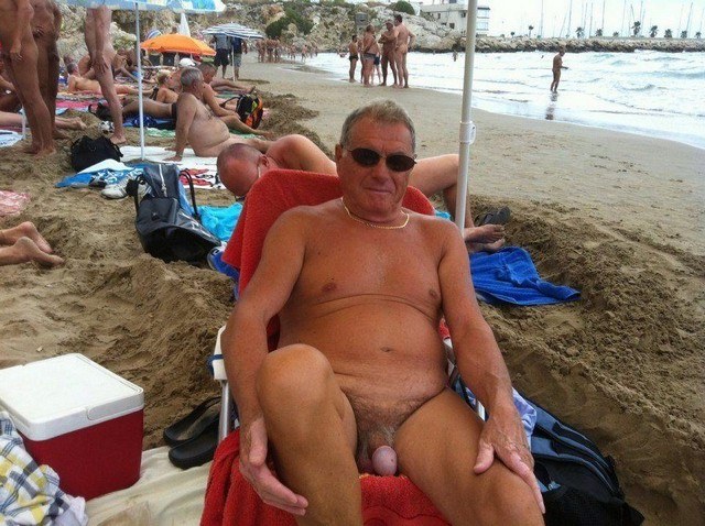 Nude Old Man Underwear  nude photo