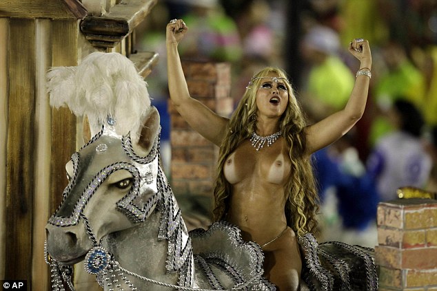 Nude Rio Brazil Carnival 2015  nude photo