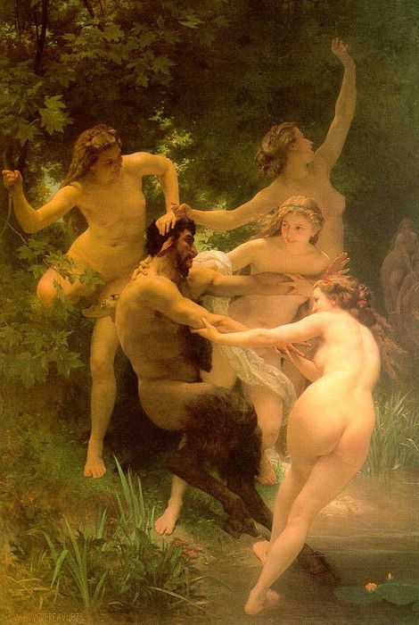 Nymph And Satyr  nude photo