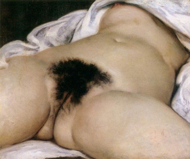 Origin Of The World By Gustave Courbet  nude photo