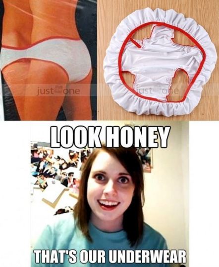 Overly Attached Girlfriend Underwear  nude photo