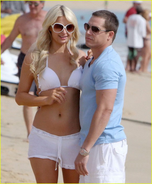 Paris Hilton See Through Bikini  nude photo