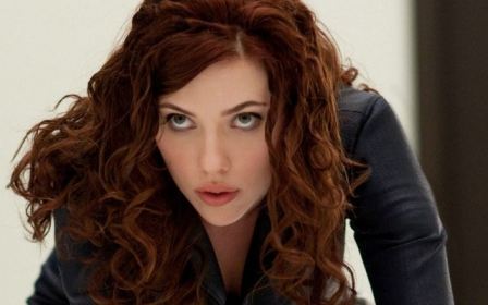 Scarlett Johansson Red Hair  nude photo